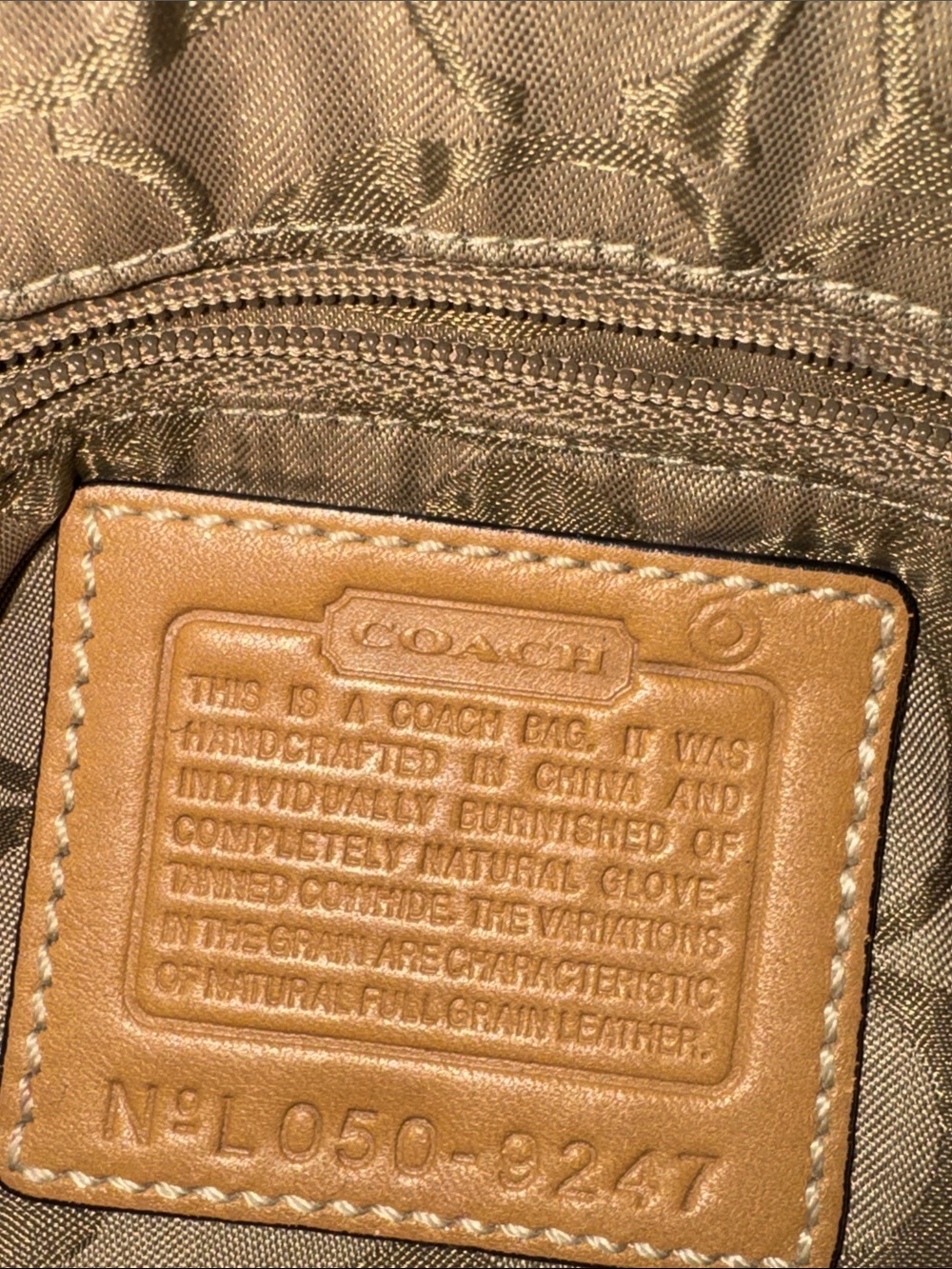Coach Vintage British Tan Soho Small Buckle Flap Shoulder Bag w/Matching Wallet - Picture 12 of 16